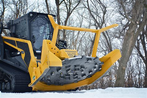 disk mulcher in grass skid steer|kubota skid steer mulcher attachment.